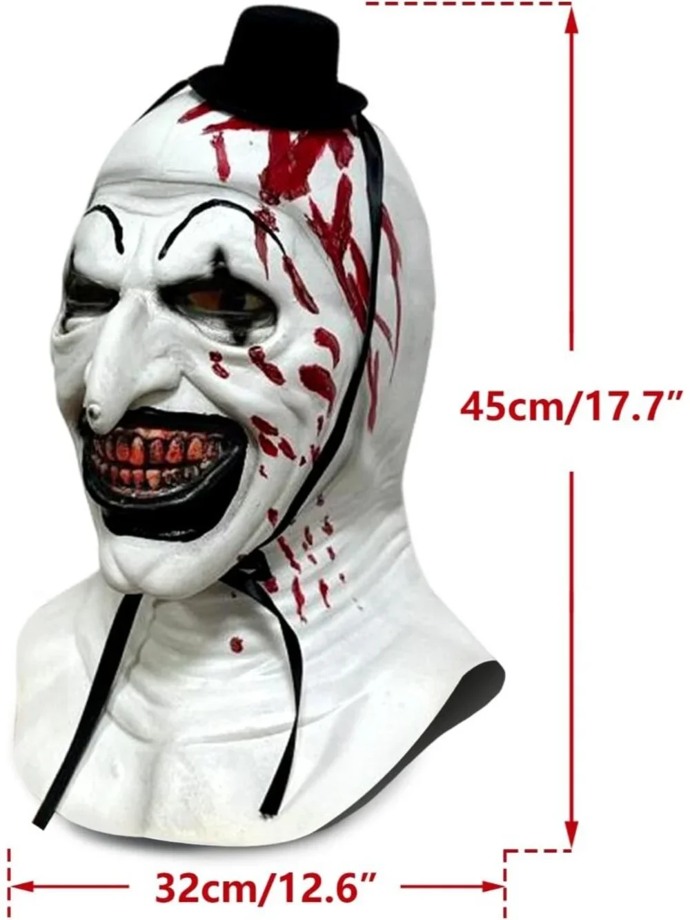 Adult Halloween Latex Scary Killer Clown Joker Full Head Clown Mask
